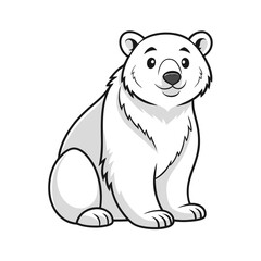 polar bear cartoon