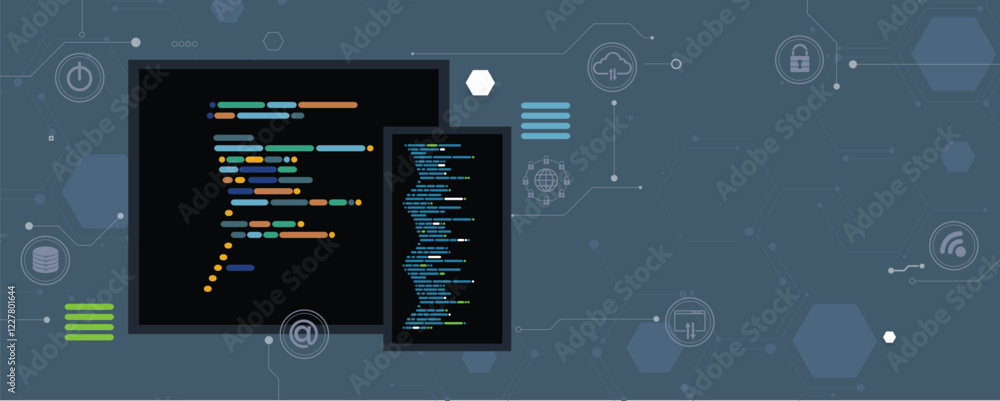 Poster Abstract patterns in the language of machines