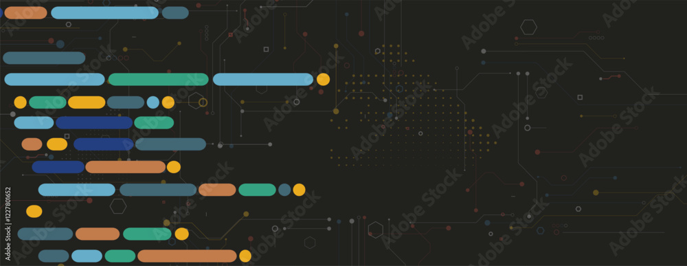 Poster Abstract patterns in the language of machines