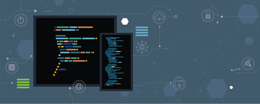 Abstract patterns in the language of machines