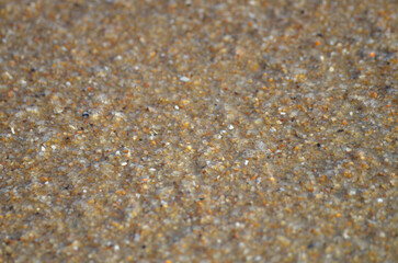 Closeup Macro of Yellow Orange Sand 