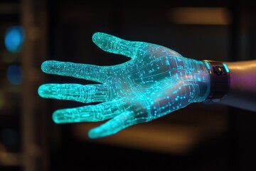 Leadership in Transition: Embracing AI Technology through Holographic Handshake. communication,technology