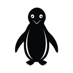 penguin on a white background