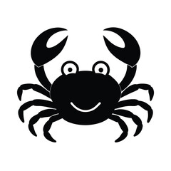 crab on white