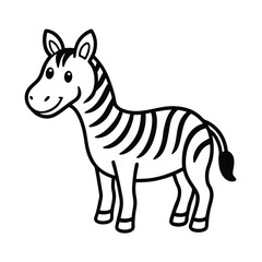 zebra vector illustration