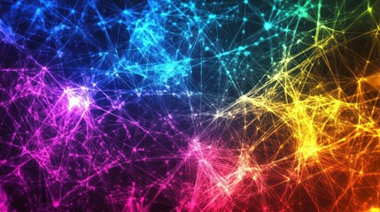 Abstract network design graphic background