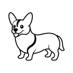 illustration of cartoon dog
