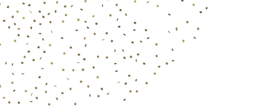 Celestial Christmas Plummet: Dynamic 3D Illustration of Falling Festive Celestial Objects