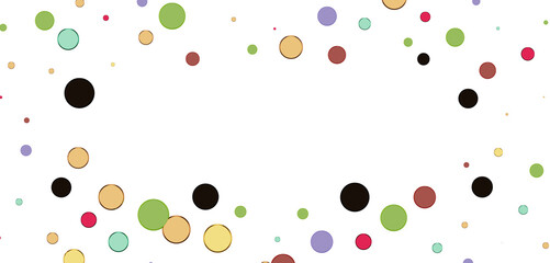 Confetti, paper triangle on the floor, fancy, colorful, celebration party