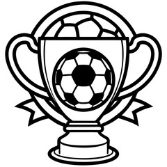 Obraz premium trophy cup icon