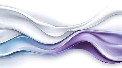 Obraz premium Abstract White Blue And Purple Wave Design