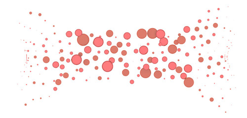 confetti png. red confetti falls from the sky. Glittering confetti on a transparent background. Holiday