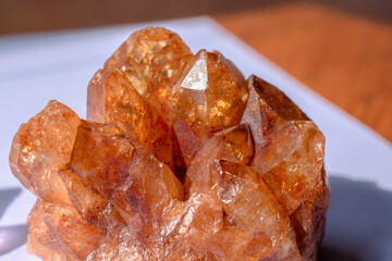 Orange Citrine Raw Crystal 