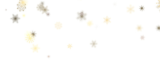 Festive Snowstorm: Magnificent 3D Illustration Showcasing Falling Christmas Snowflakes