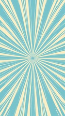 Graphic illustration of a blue sunburst wallpaper vertical background.