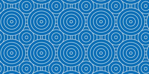 Overlapping Pattern Minimal diamond geometric waves spiral transparent and abstract circle wave line. blue seamless tile stripe geometric create retro square line backdrop pattern background.