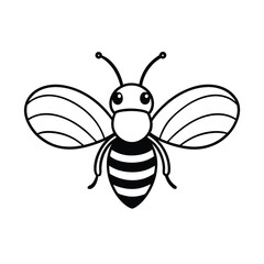bee and honey