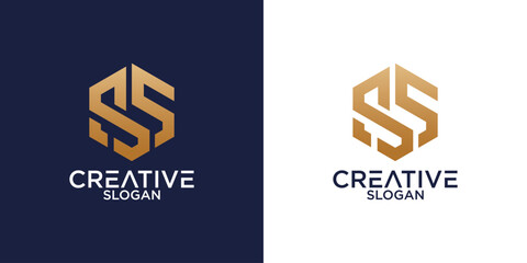 Letter S logo design. S initial logo design concept for brand
