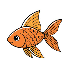 fish isolated on white background