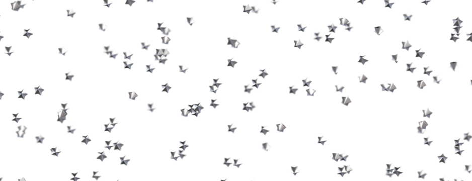 XMAS Stars - stars background, sparkle lights confetti falling. magic shining Flying christmas stars on night - Powered by Adobe