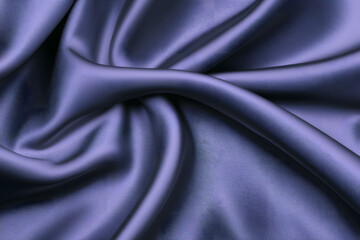 Fototapeta premium Purple silk, Purple fabric texture, silk, Purple backgrounds, satin, fabric textures, Purple satin, silk textures, HD wallpaper