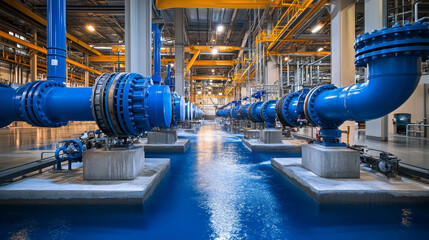 Innovative water systems in industrial landscape