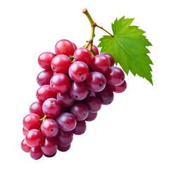 Fresh Grapes, Isolated, Transparent Background, Fruit, Sweet, Healthy, Natural