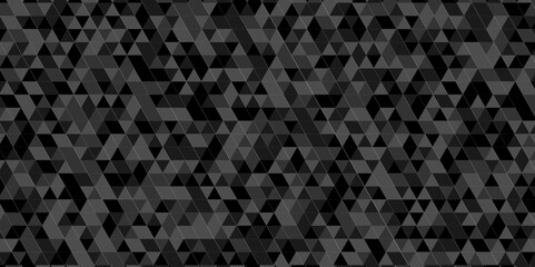 Fototapeta premium Vector black, gray overlapping cube square low polygon texture wallpaper. abstract surface creative diamond pattern corporate. gray polygon Mosaic triangle overlap texture background. 