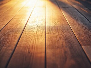 Wooden Floor Sunlight