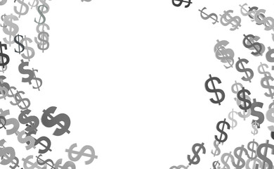 Gold Dollars Earnings Background