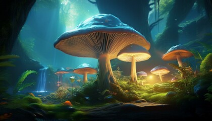 Mushroom Wallpaper ,Fantasy Wallpaper