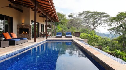 Luxury Infinity Pool Villa with Breathtaking Jungle View