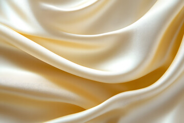 Obraz premium Beige silk, Beige fabric texture, silk, Beige backgrounds, satin, fabric textures, Beige satin, silk textures, HD wallpaper