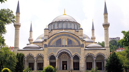 Fototapeta premium Magnificent Ortak?y Mosque in Istanbul, Turkey