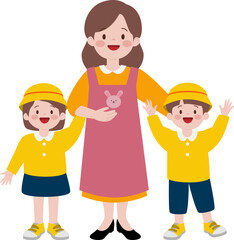 유치원 일러스트