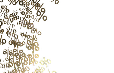 sale digital percent in transparent