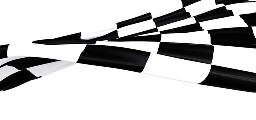  finish flag digital 3d race