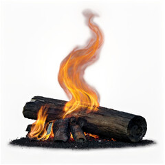 Fire Flames PNG — Isolated Transparent Background