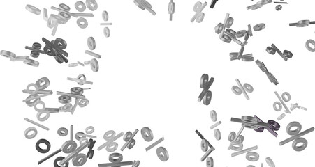 Blurred sale background.