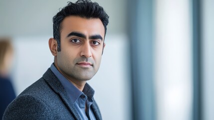 Fototapeta premium Portrait of a Confident Businessman