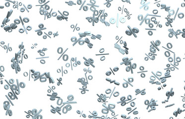 sale digital percent in transparent