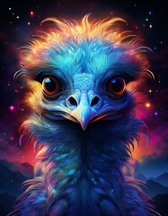 Vogel Strauß