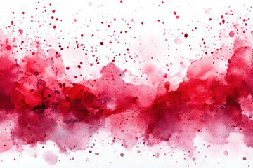 Fototapeta premium Red Watercolor Background