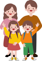 입학식 일러스트