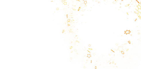 XMAS Stars - A gray whirlwind of golden snowflakes and stars. New