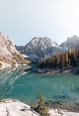 lake in mountains