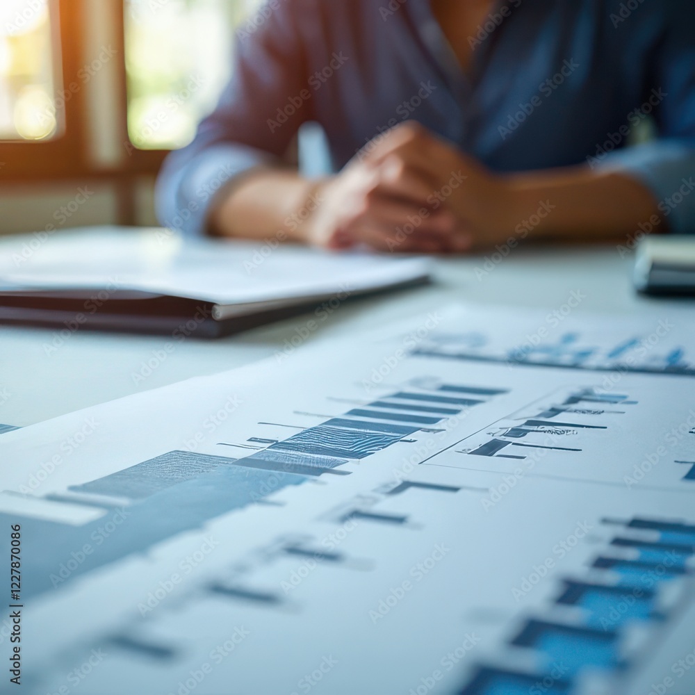 Poster optimizing office paperwork systems for enhanced workflow efficiency
