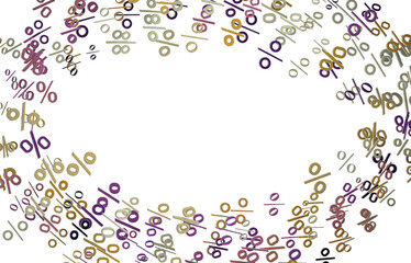 percent sign rain  percentage icon interest rate