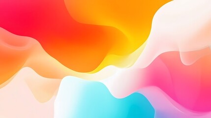 Fototapeta premium Abstract Colorful Waves Flowing Design