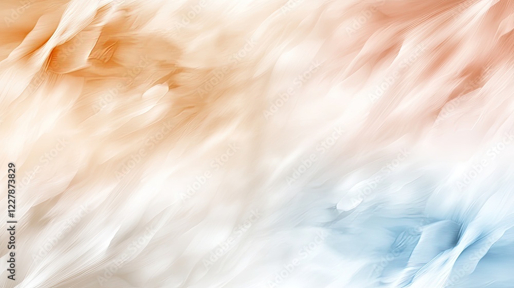 Poster vibrant brush strokes in various colors create an abstract background perfect for artistic and creat